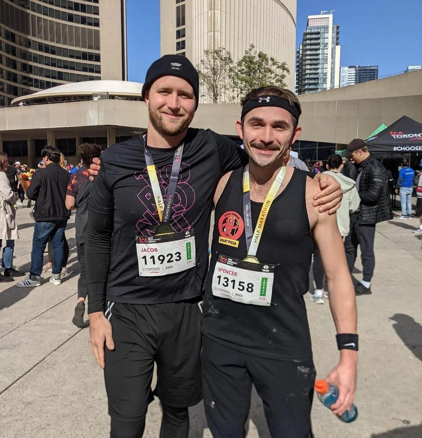 Spencer Schunk at race